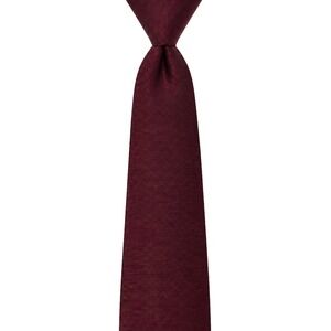 BURBERRY LONDON Tie 100% Silk Striped Nova Check Tip Red Black Designer